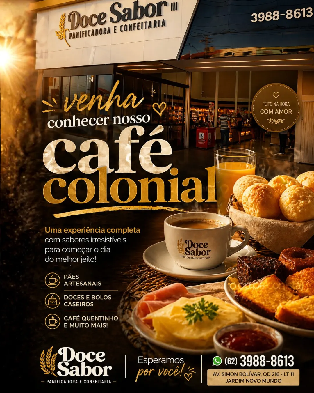 Café colonial Doce Sabor